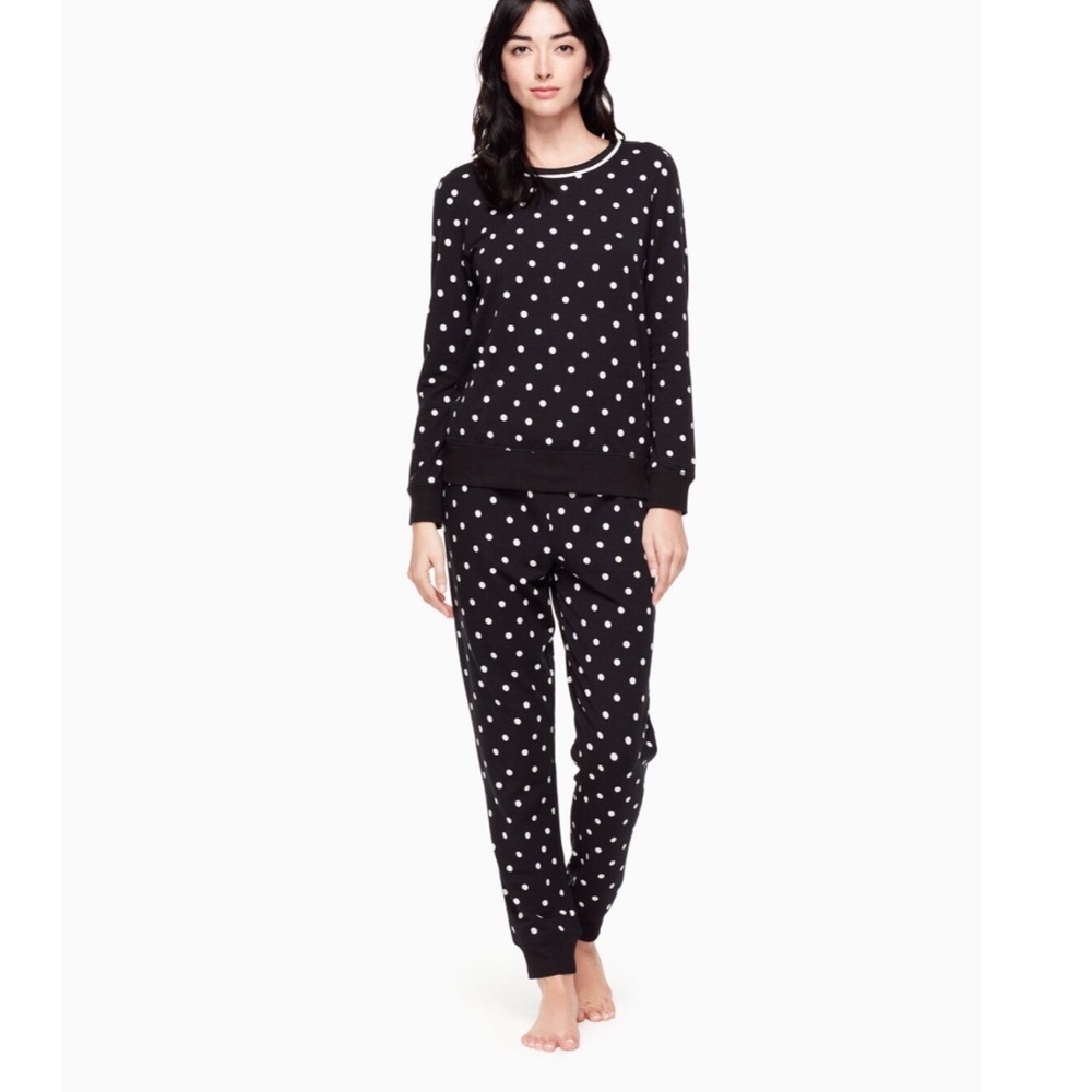 NWT Kate Spade ♠️ polka dot pajama set